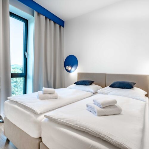 Camera dubla business cu duș