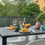 Business 2-Room Apartment for 4 Persons with Terrace