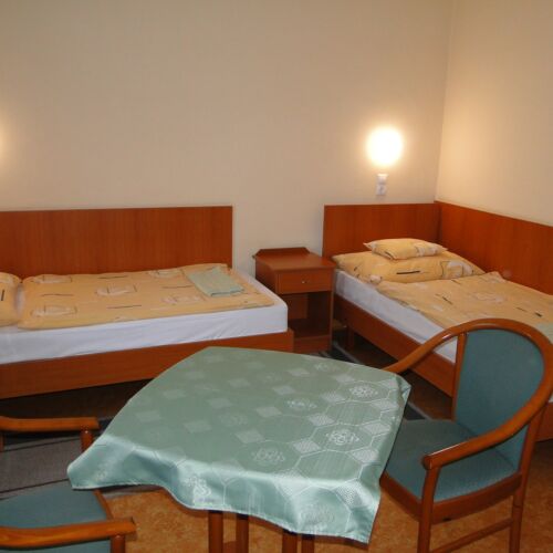 Camera twin la etaj accesibil(ă) persoanelor cu dizabilități