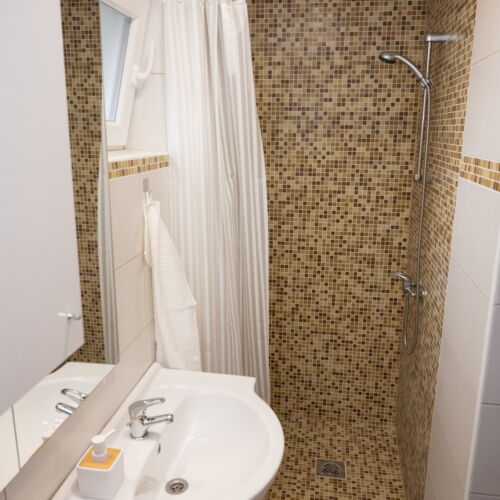 Ground Floor 1-Room Apartment for 4 Persons ensuite