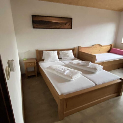 Apartament 2-osobowy z prysznicem z własną kuchnią (możliwa dostawka)