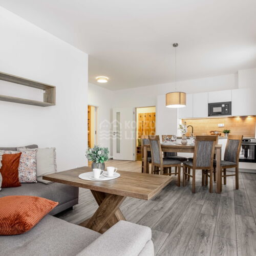 Apartman se sprchou s privátní koupelnou mimo apartmán pro 4 os. (s možností přistýlky)