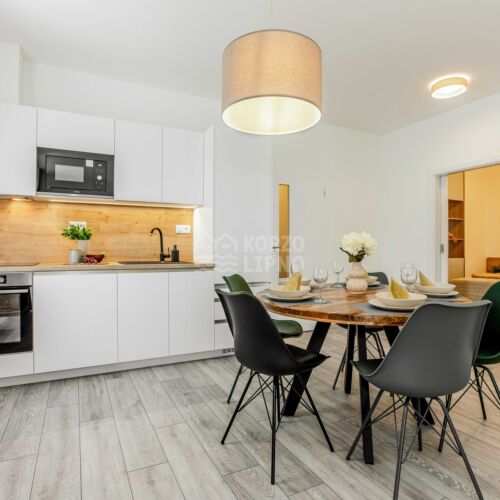 Apartman se sprchou s privátní koupelnou mimo apartmán pro 4 os. (s možností přistýlky)