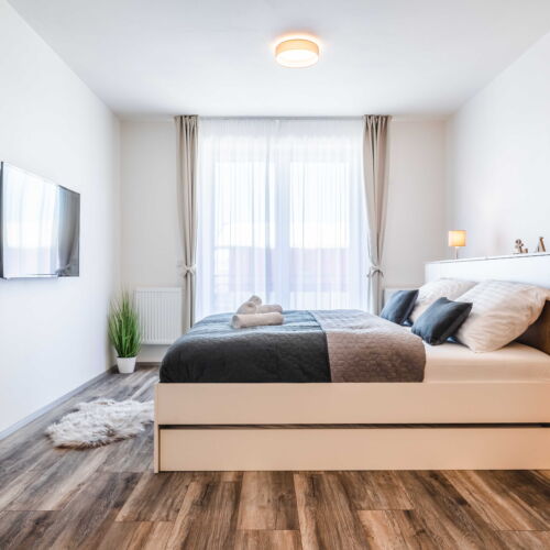 Economy Apartman se sprchou pro 2 os. (s možností přistýlky)