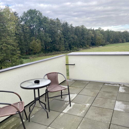 Pokój 2-osobowy z prysznicem z tarasem (możliwa dostawka)