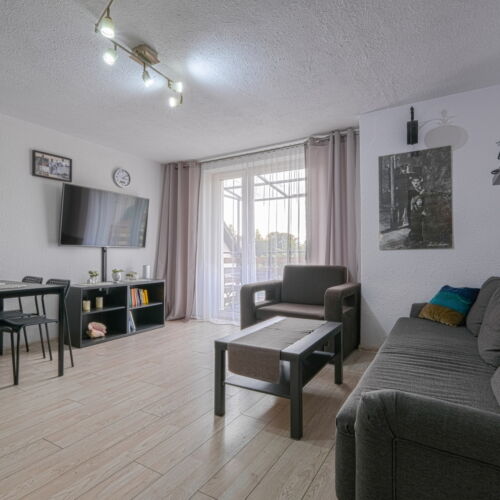 Apartament 4-osobowy na piętrze Standard z 2 pomieszczeniami sypialnianymi (możliwa dostawka)