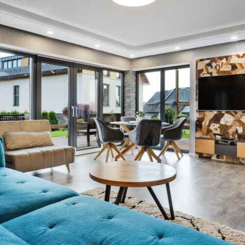 Apartman se sprchou s privátní koupelnou mimo apartmán pro 4 os. (s možností přistýlky)