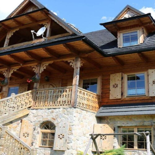 Apartament 6-osobowy z widokiem na góry z panoramą z 2 pomieszczeniami sypialnianymi