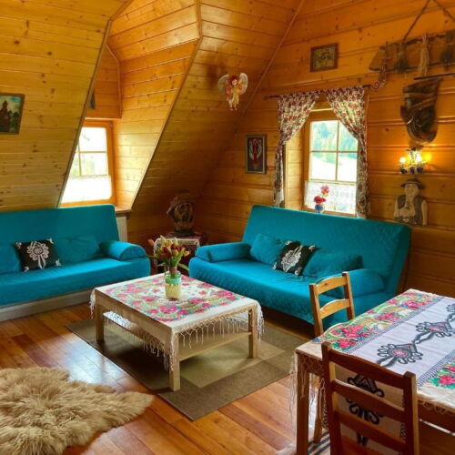 Apartament 6-osobowy z widokiem na góry z 2 pomieszczeniami sypialnianymi