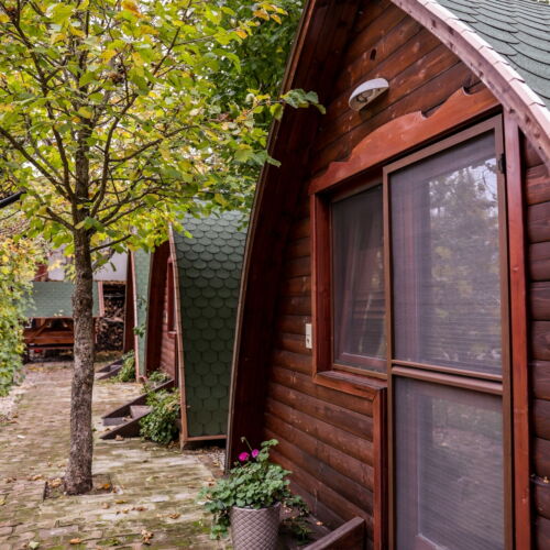 Apartament 3-osobowy na parterze z widokiem na ogród z 1 pomieszczeniem sypialnianym