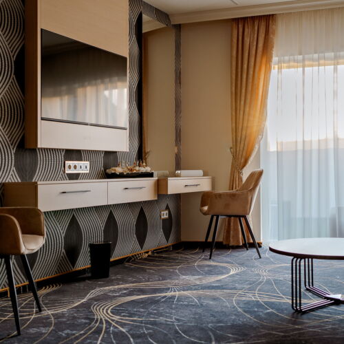 Rezydencja pokój 6-osobowy Przyjazny podróżom rodzinnym z balkonem z 3 pomieszczeniami sypialnianymi (możliwa dostawka)