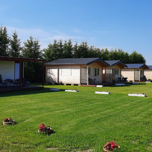 Domek całoroczny 5-osobowy parterowy z widokiem na ogród