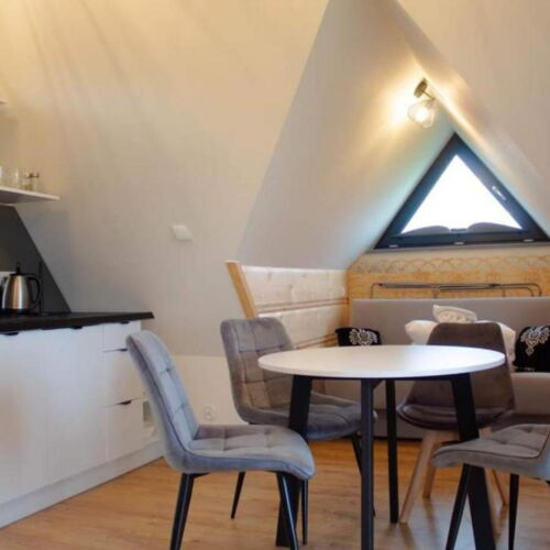 Apartament 4-osobowy Exclusive z widokiem na góry z 1 pomieszczeniem sypialnianym