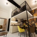 Ground Floor Design 2-Room Apartment for 3 Persons