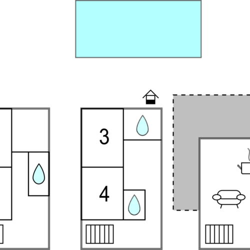 Domek letniskowy 8-osobowy 