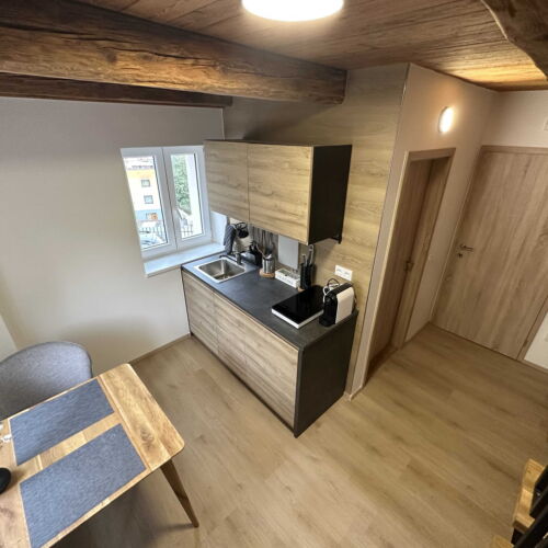 Apartament cu duș cu chicinetă proprie pentru 2 pers.