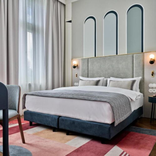 Apartament 2-osobowy Junior z 1 pomieszczeniem sypialnianym