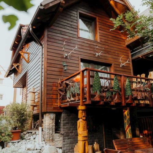 Chalupa 7-osobowy z prysznicem z aneksem kuchennym (możliwa dostawka)