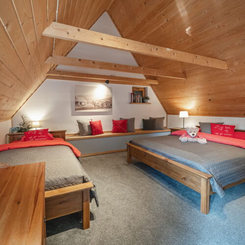 Apartament 4-osobowy Przyjazny podróżom rodzinnym z widokiem na ogród z 2 pomieszczeniami sypialnianymi