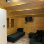 Domek drewniany 3-osobowy cały dom Komfort (możliwa dostawka)