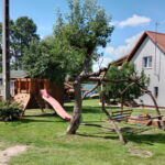 Owocowe Wakacje - Domek drewniany nad jeziorem Mikołajki
