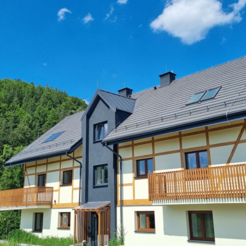 Apartament cu terasă cu vedere spre munte cu 1 camera pentru 4 pers.