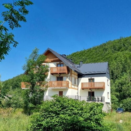 Apartament cu balcon cu vedere spre munte cu 1 camera pentru 4 pers.