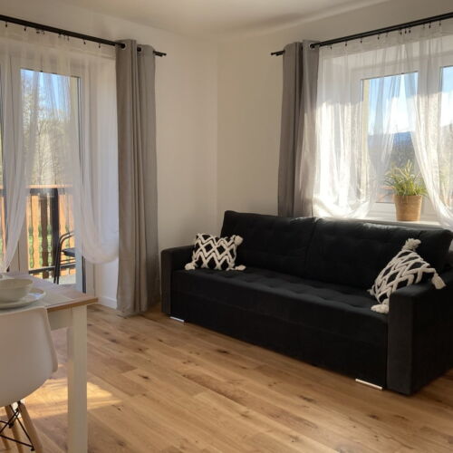 Apartament cu balcon cu 1 camera pentru 4 pers.