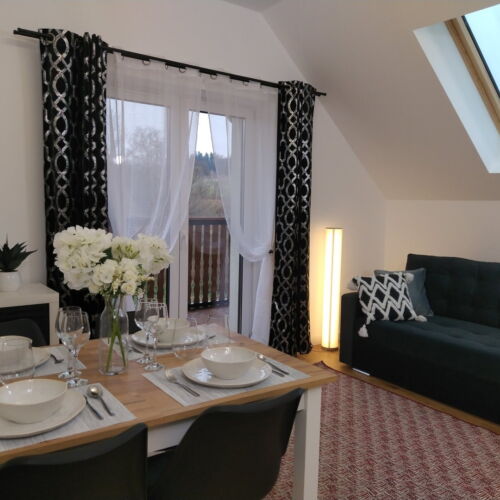 Apartament cu balcon cu 1 camera pentru 4 pers.