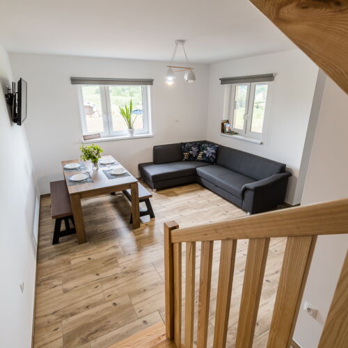 Domek całoroczny 8-osobowy typu Twin Przyjazny podróżom rodzinnym