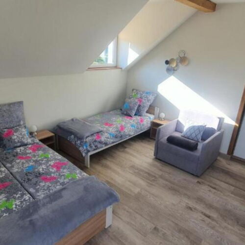 Pokój 4-osobowy na piętrze z balkonem