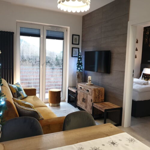 Apartament 4-osobowy z 2 pomieszczeniami sypialnianymi