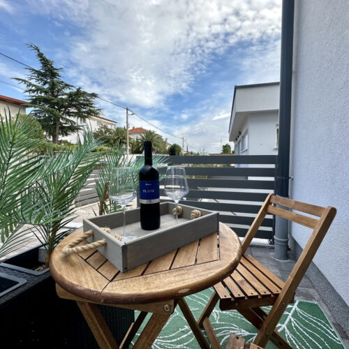 Studio Ground Floor 1-Room Apartment for 2 Persons