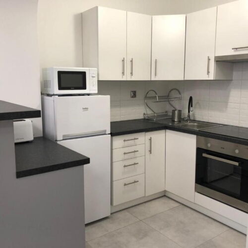 Apartament 2-osobowy na parterze z 1 pomieszczeniem sypialnianym (możliwa dostawka)