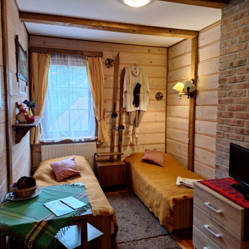 Pokój 2-osobowy na parterze Przyjemny wystrój wnętrz