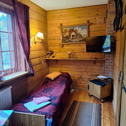 Pokój 3-osobowy na piętrze Przyjemny wystrój wnętrz