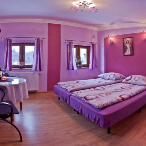 Camera twin cu grup sanitar