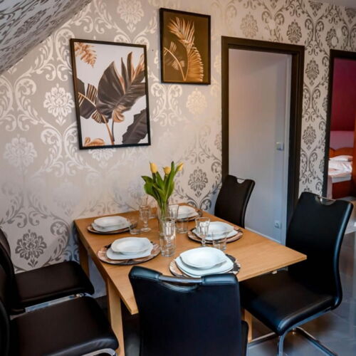 Apartament cu baie cu 2 camere pentru 5 pers.