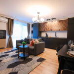Apartament 2-osobowy Lux z 1 pomieszczeniem sypialnianym (możliwa dostawka)