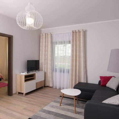 Apartament 4-osobowy z 2 pomieszczeniami sypialnianymi