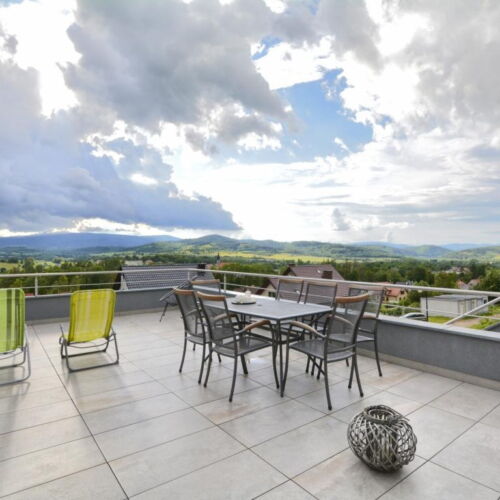 Apartament 2-osobowy z widokiem na góry z panoramą z 1 pomieszczeniem sypialnianym