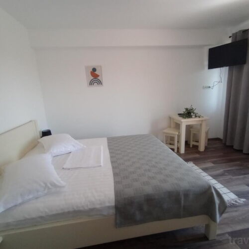 Camera dubla cu vedere spre grădină cu vedere spre curte