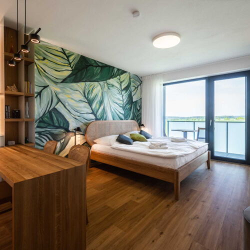 Apartament barrierfree cu 1 camera pentru 2 pers.