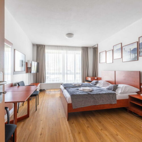 Apartament barrierfree cu 1 camera pentru 2 pers.