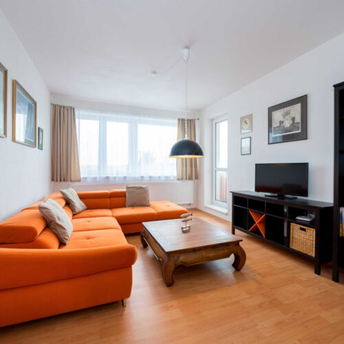 Apartament cu bucătărie proprie cu balcon pentru 2 pers. (se poate solicita pat suplimentar)