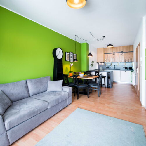 Apartament cu bucătărie proprie cu balcon pentru 4 pers. (se poate solicita pat suplimentar)