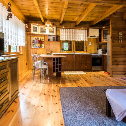 Domek drewniany 8-osobowy 