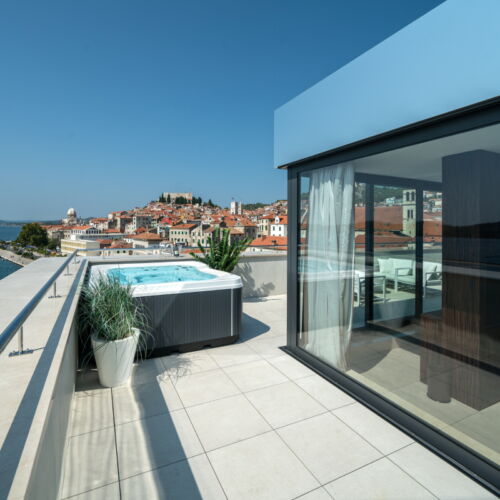 Presidential Suita pro 4 os. se 2 ložnicemi s výhledem na moře