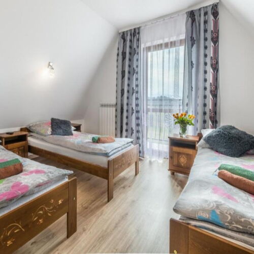 Pokój 4-osobowy Tourist z widokiem na góry