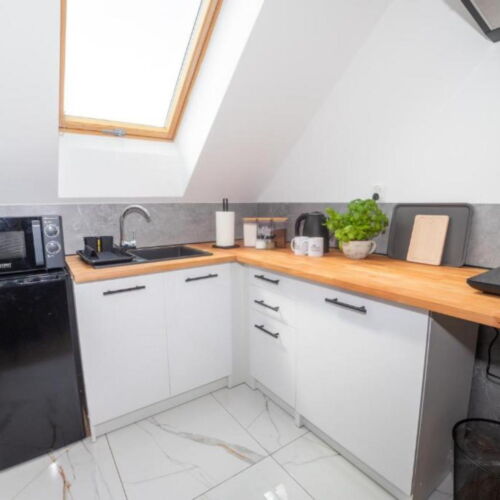 Apartament cu vedere spre munte cu vedere spre grădină cu 2 camere pentru 4 pers.